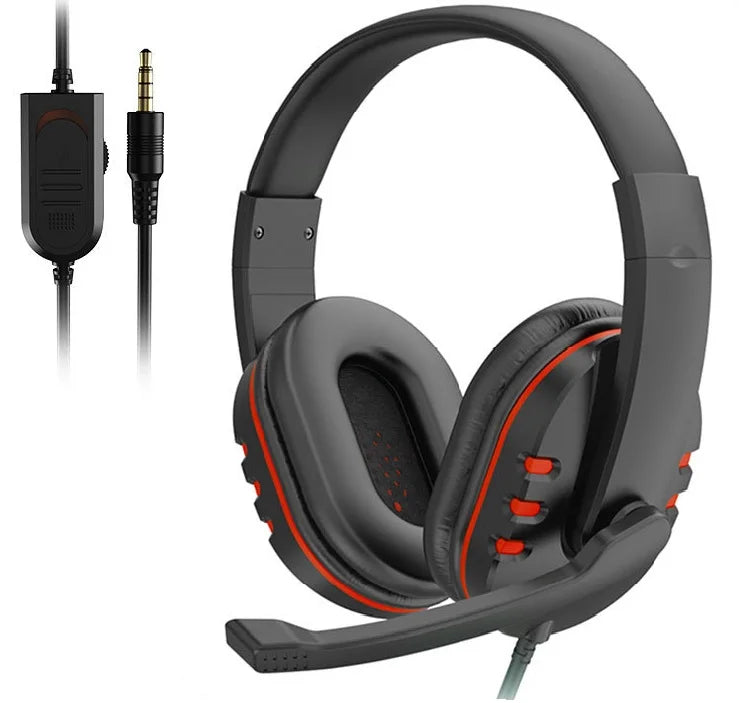 Headphones 3.5mm Wired Gaming Headset - ElectronAge