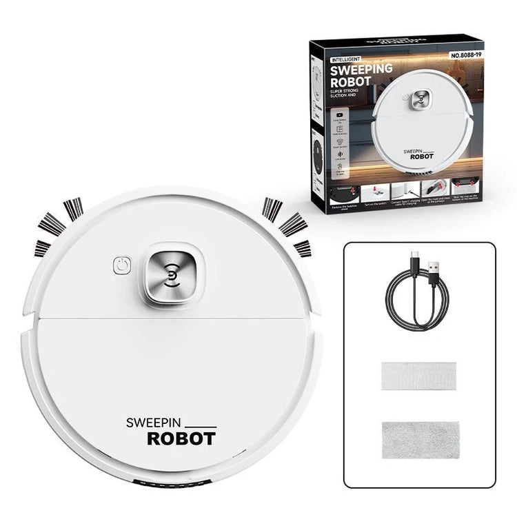XMSJ Mini Vacuum Cleaner 3-in-1 Robot Vacuum Cleaner - ElectronAge
