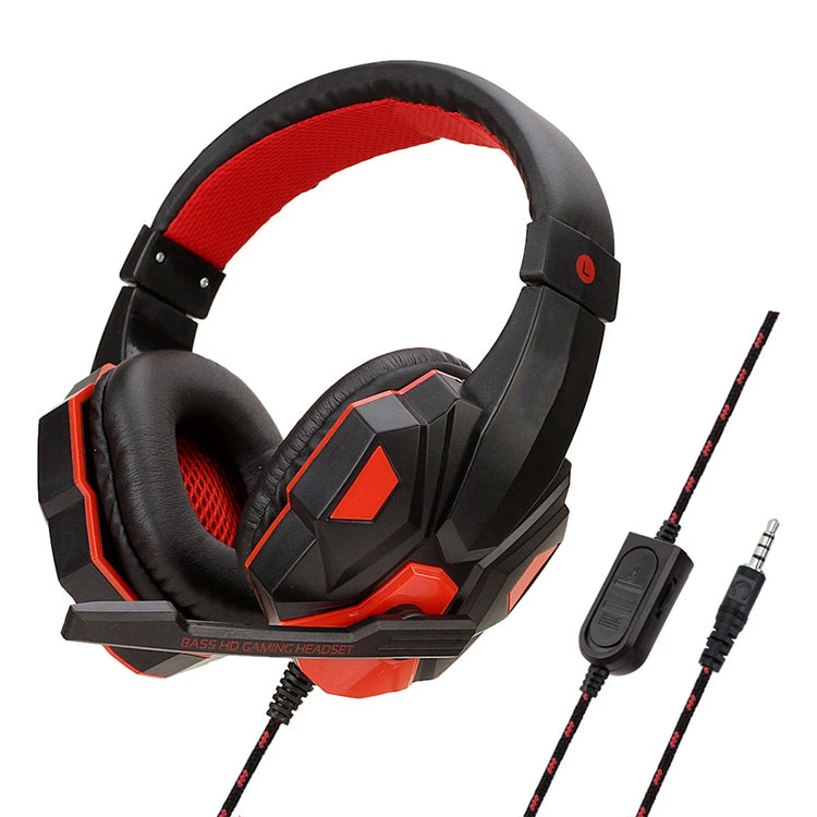 VORTNGLE Gaming Headsets Over-Ear 3.5mm Wired Headphones - ElectronAge