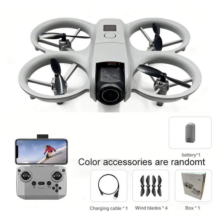 Beginner-Friendly Aerial Drone with Anti-Collision Design - ElectronAge