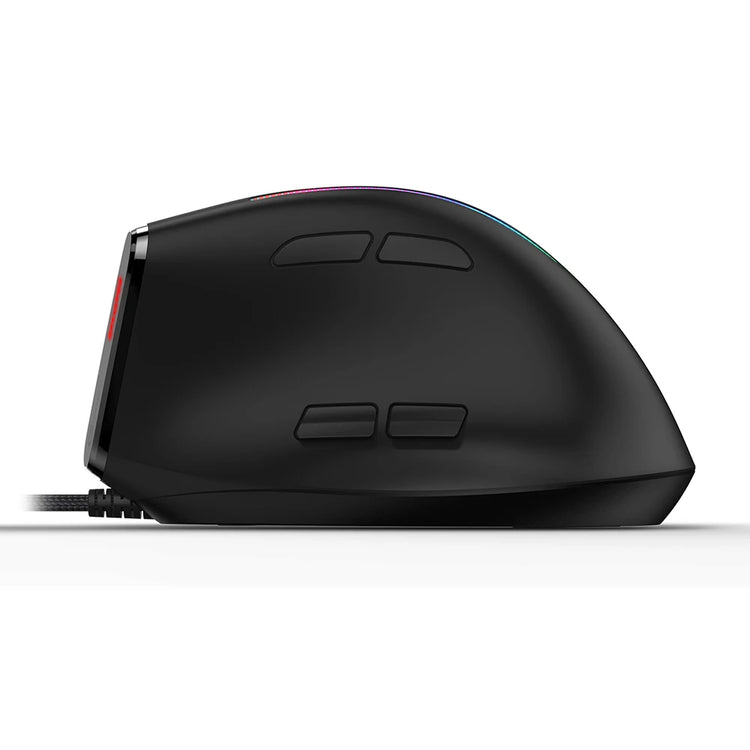 APWIKOGER ZELOTES T-50 Ergonomic Wired Vertical RGB Mouse - ElectronAge