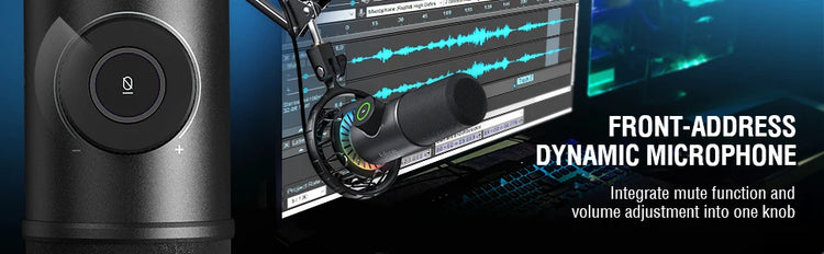 FIFINE Gaming USB Microphone for YouTube - ElectronAge