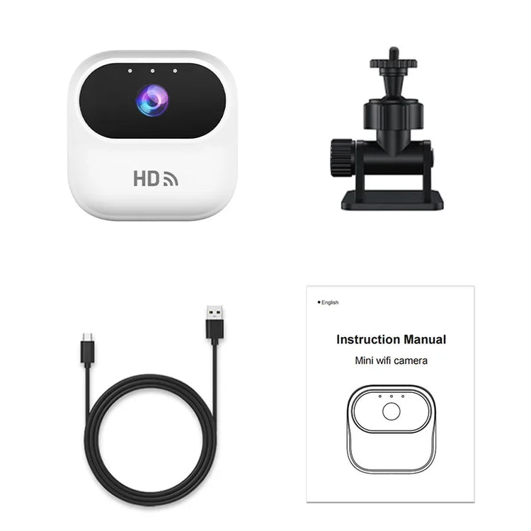 Mini Camera 1080P HD WiFi Smart Home Security - ElectronAge