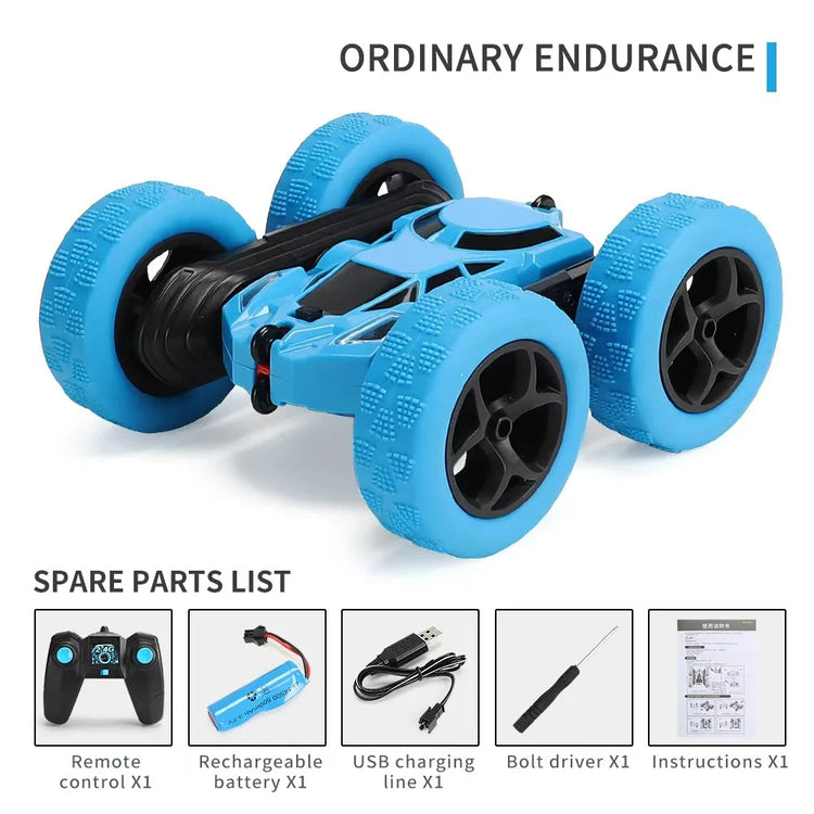360-degree flipping double-sided stunt car - ElectronAge