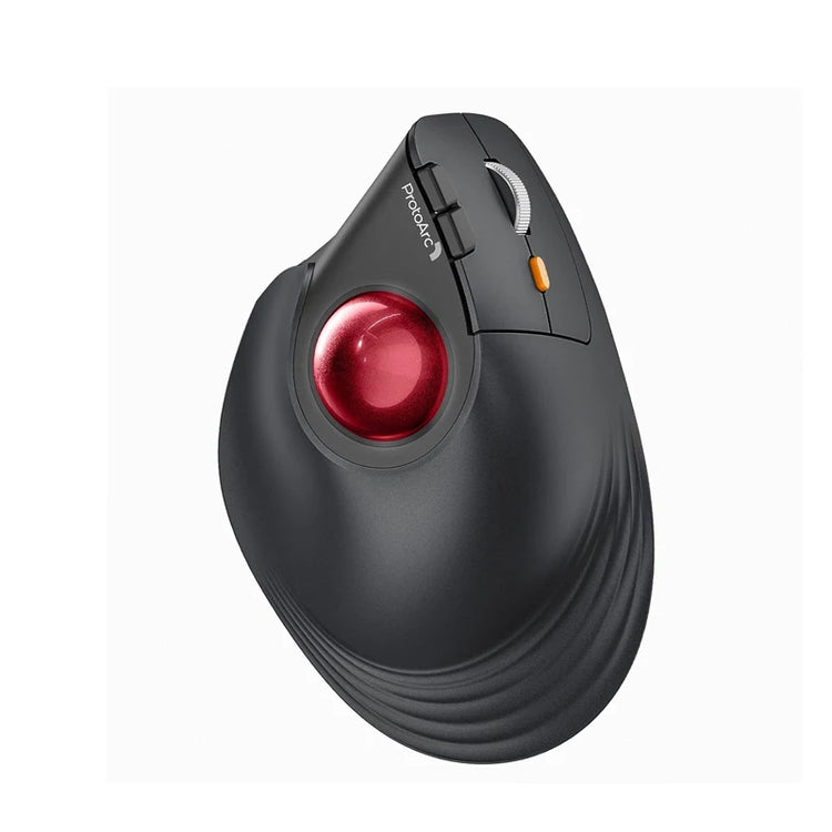 HRUEDA ProtoArc Vertical Wireless Trackball Mouse - ElectronAge