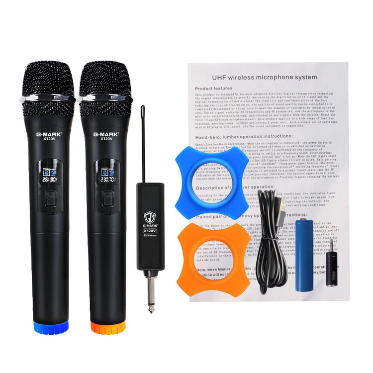 Wireless Microphone G-MARK X120V 2 - ElectronAge