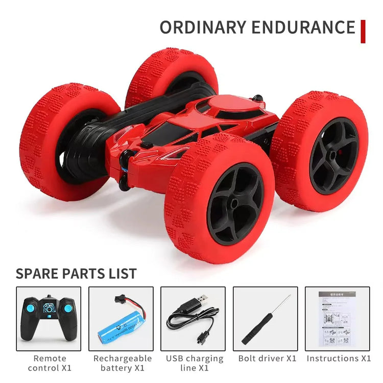 360-degree flipping double-sided stunt car - ElectronAge