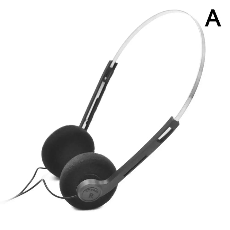 INS Japanese Retro Headphones Nostalgic Headsets - ElectronAge