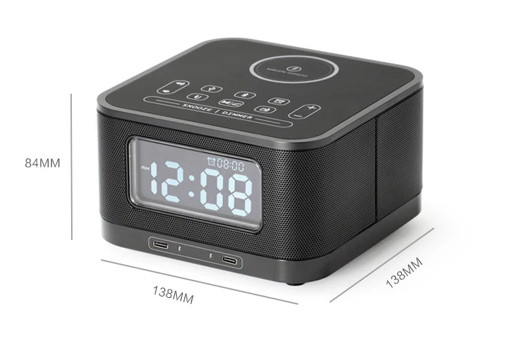 Sense of Clock Mobile Phone Speaker Clock - ElectronAge