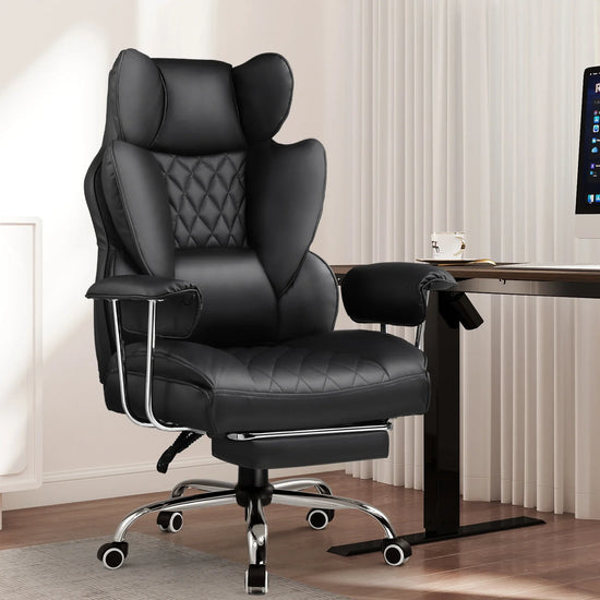 Revolutionize Your Workspace: The COMHOMA Big and Tall Gaming Chair with Pocket Spring Lumbar Support