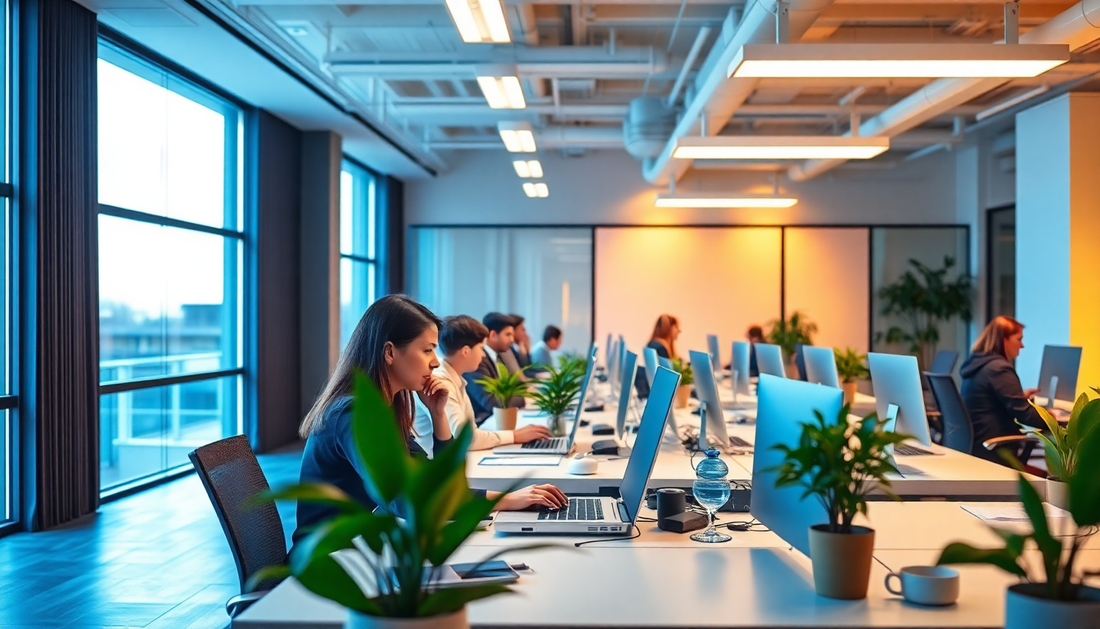 How Smart Lighting Improves Productivity and Mood in Modern Workspaces