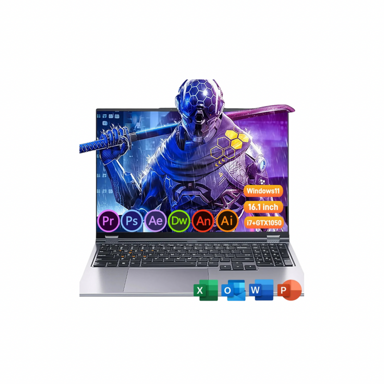 16.1" intel core i7-8750H GTX1050 gaming laptop - ElectronAge