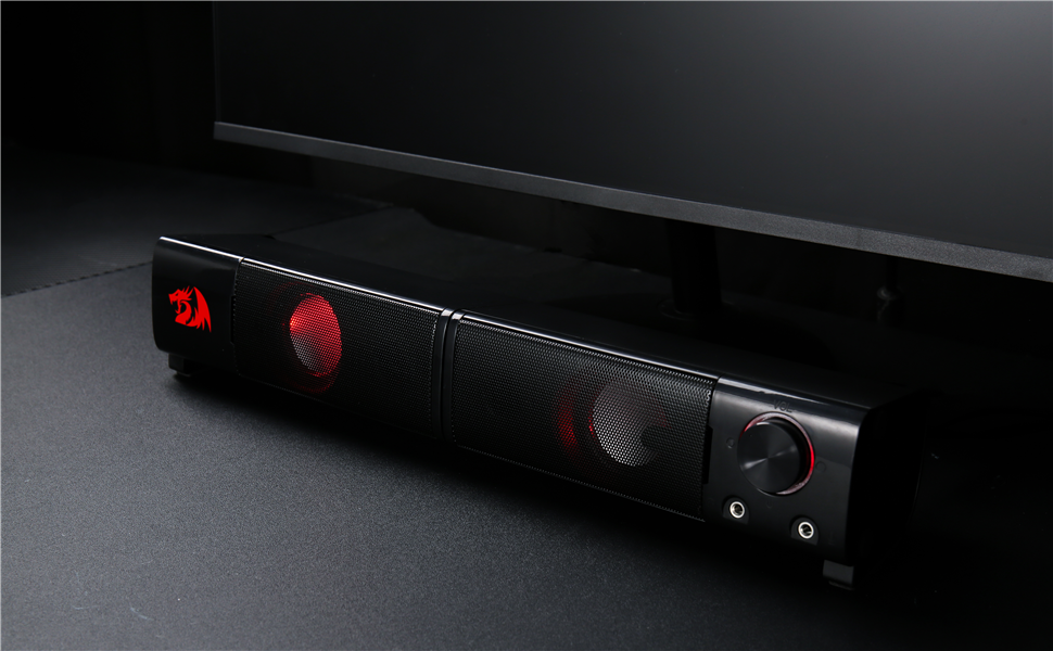Redragon GS550 PC Gaming Speakers 2.0 Channel - ElectronAge