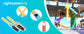 Transnovo Sport Accessories for Switch2/1/OLED 12 in 1 Wii Sports Games, Family Party Accessories Kit for Joycon Controllers