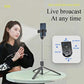 1.7M Bluetooth Wireless Selfie Tripod With Fill Light Shutter Remote Control Portable Foldable Monopod For iPhone Smart Phone