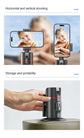Roreta NEW Axis 360 Rotation Gimbal Stabilizer Selfie Stick Foldable With Bluetooth Shutter Monopod For Smartphone IOS Android