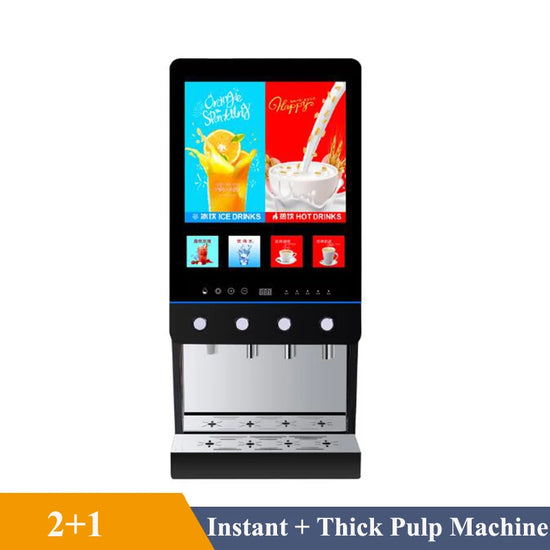 110V/220V Household Small Automatic Instant Coffee Machine Milk Tea Coffee Machine Commercial Hot And Cold Beverage Machine