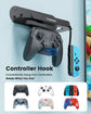 Transnovo for Switch 2 OLED LITE Wall Holder Space Saving with 5 Slot Gmae Card Storage Wall Hanging for Gamepad and joycon