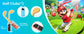 Transnovo Sport Accessories for Switch2/1/OLED 12 in 1 Wii Sports Games, Family Party Accessories Kit for Joycon Controllers