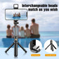 Roreta Portable Tripod Bluetooth Selfie Stick Retractable Multifunctional Phone Holde With Selfie light Wireless Remote
