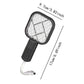 Small Electric Mosquito Killer 5 Layer Security Net Compact Portable USB Interface Electric Fly Swatter for Home Outdoor Camping