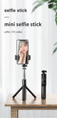 Roreta 2025 foldable Tripod for Smartphone,phone Stand with Bluetooth shutter,Wireless Selfie Stick brackets with Phone Holder
