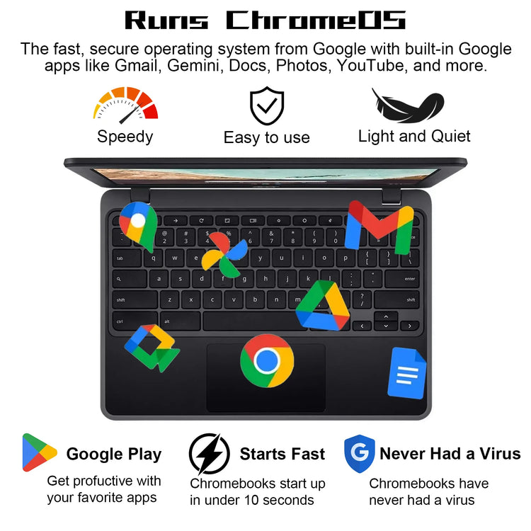 acer 311 Chromebook Laptop, 11.6&