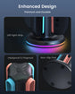 4-slot Charging Dock for Nintendo Switch2 Organized Desk Space LED Smart Indicator with 9 RGB Mode Safety Charge Peotection