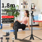 AI facial tracking Gimbal Stabilizer Selfie Stick Foldable Wireless four Tripod with Bluetooth Shutter Monopod for IOS Android