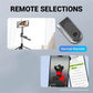 Roreta 1.7M wireless convenient remote control selfie tripod foldable stand with light smartphone stand for iPhone xiaomi