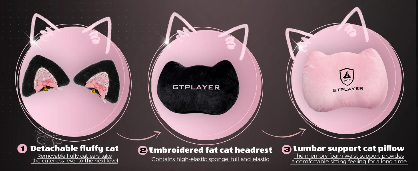 Perky-cute Gaming Chair - ElectronAge