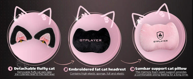 Perky-cute Gaming Chair - ElectronAge