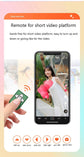 1.7M Bluetooth Wireless Selfie Tripod With Fill Light Shutter Remote Control Portable Foldable Monopod For iPhone Smart Phone