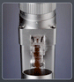 STARSEEKER E55Pro Electric Coffee Grinder 55MM Titanium Cone Burr Stepless Adjustment Espresso Brew Coffee Bean Grinder Black