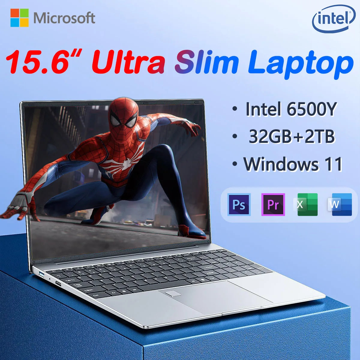 15.6" Intel 6500Y Windows 11 Laptop - ElectronAge