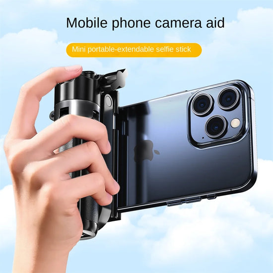 Roreta Mobile selfie stick handle tripod photography tool handheld stability shooting assistant multifunctional travel portable
