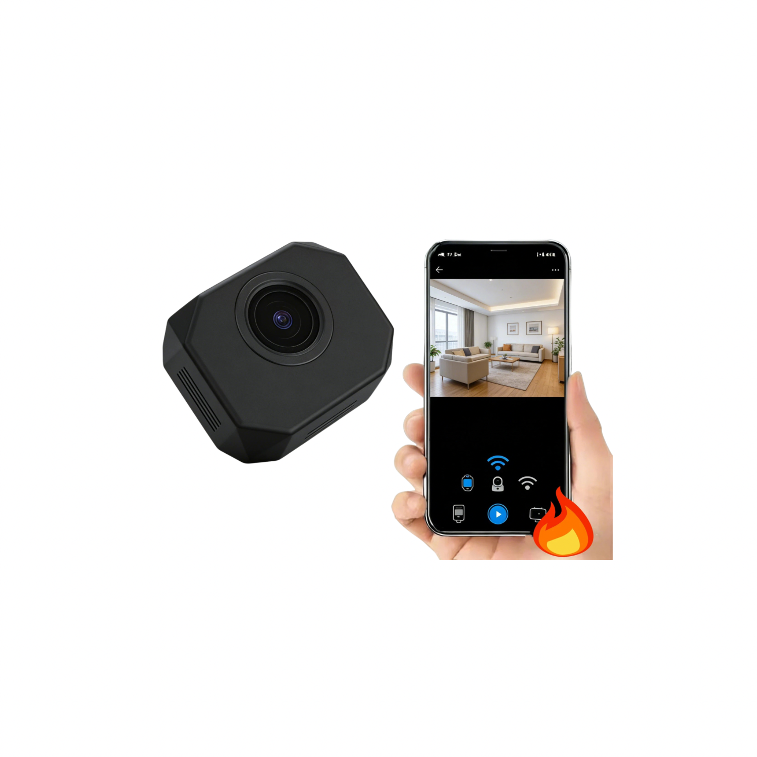 DIXSG Wifi Mini Camera 4K - ElectronAge