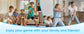 Transnovo Sport Accessories for Switch2/1/OLED 12 in 1 Wii Sports Games, Family Party Accessories Kit for Joycon Controllers