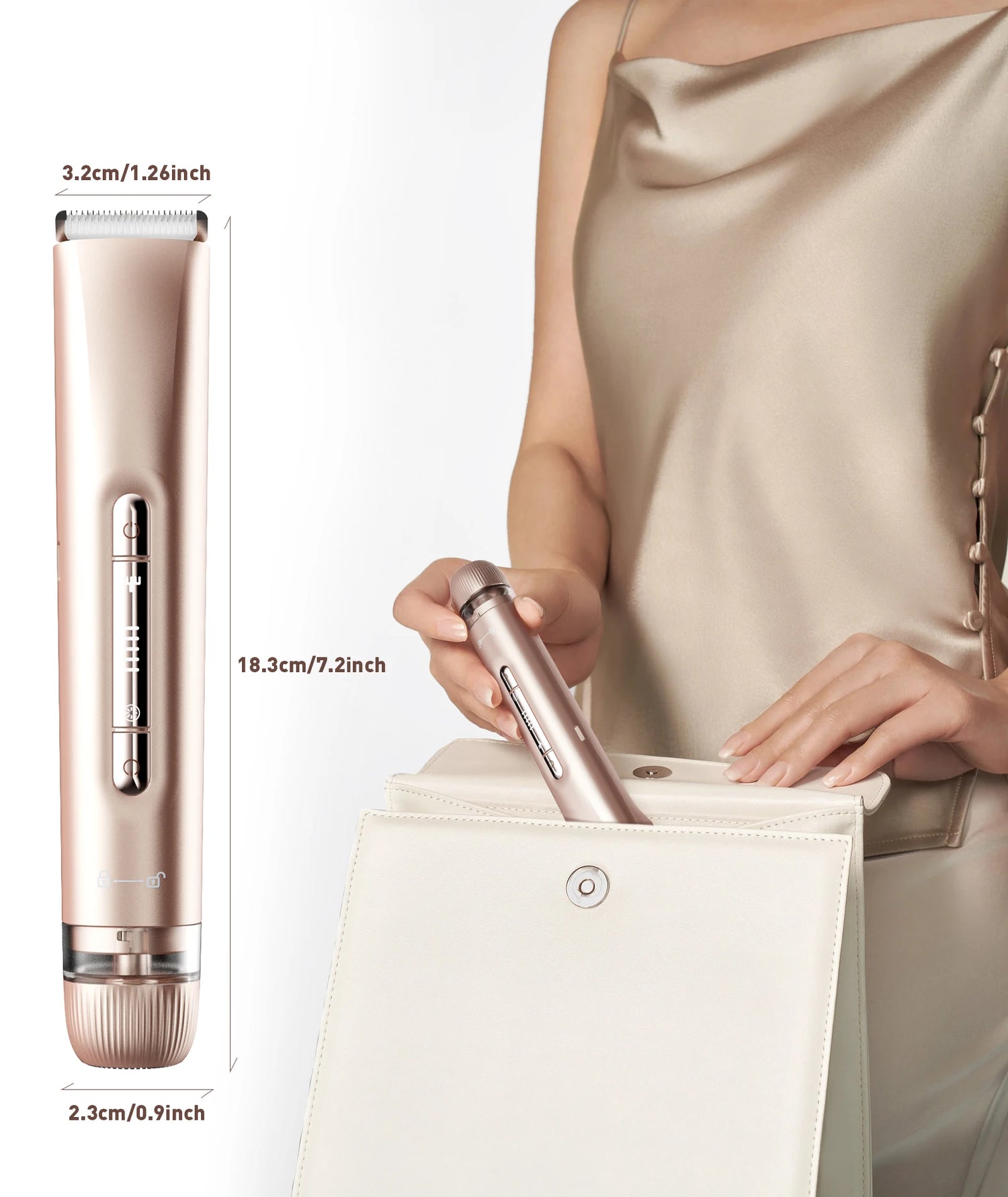 Bikini Trimmer for Women - 2 in 1 Electric Razors for Women - ElectronAge