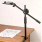 Roreta new Horizontal Tripod for Phone Smartphone Table Overhead Stand for Mobile Cellphone Filming Photography Articulated Arm