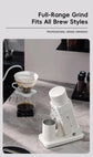 STARSEEKER E55Pro Electric Coffee Grinder 55MM Espresso Cone burr Stepless Fineness Adjustment Cold Brew Bean Grinder Black