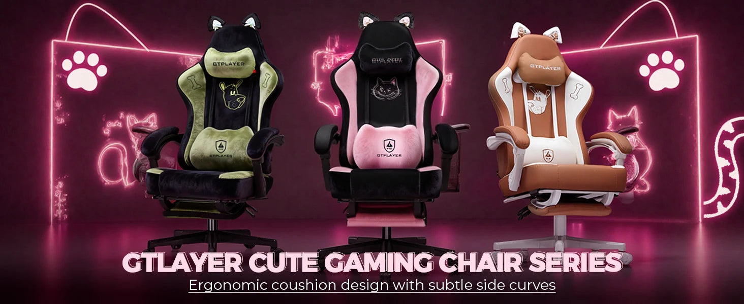 Perky-cute Gaming Chair - ElectronAge