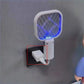 Small Electric Mosquito Killer 5 Layer Security Net Compact Portable USB Interface Electric Fly Swatter for Home Outdoor Camping