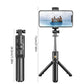 Roreta Portable Tripod Bluetooth Selfie Stick Retractable Multifunctional Phone Holde With Selfie light Wireless Remote