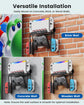 Transnovo for Switch 2 OLED LITE Wall Holder Space Saving with 5 Slot Gmae Card Storage Wall Hanging for Gamepad and joycon