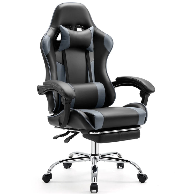 JHK Ergonomic Racing Gaming Chair Adjustable Swivel - ElectronAge