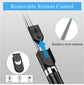 1.7M Bluetooth Wireless Selfie Tripod With Fill Light Shutter Remote Control Portable Foldable Monopod For iPhone Smart Phone