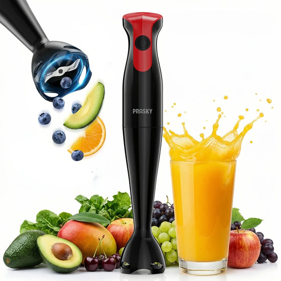 Prasky Immersion Hand Blender Electric Handheld Mixer - ElectronAge
