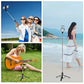 1.7M Bluetooth Wireless Selfie Tripod With Fill Light Shutter Remote Control Portable Foldable Monopod For iPhone Smart Phone