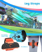 Transnovo Sport Accessories for Switch2/1/OLED 12 in 1 Wii Sports Games, Family Party Accessories Kit for Joycon Controllers